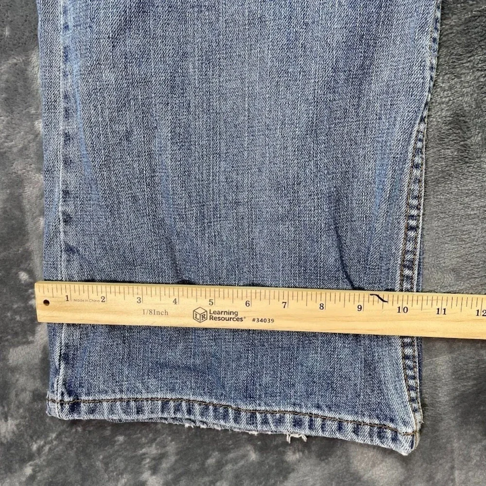 Levi's 527 Y2K Boot Cut Jeans Mens 40x32 Fit 38x32 Blue Denim Medium Wash Cowboy